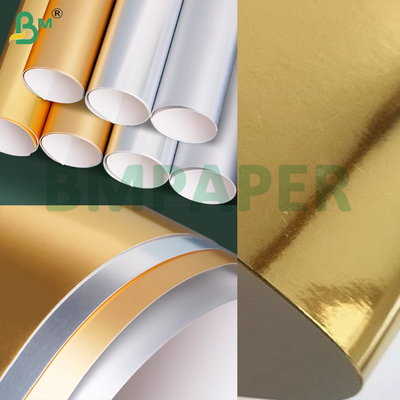 Perak dan Emas Glossy Metallic Finish 250gm Untuk Kotak Karton Lipat