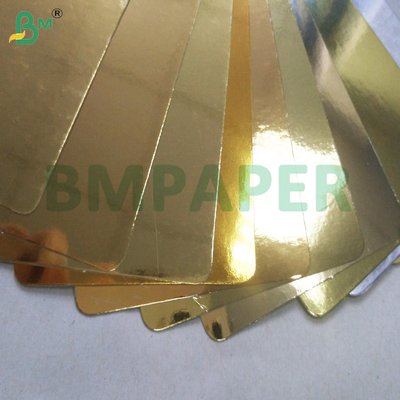 Perak dan Emas Glossy Metallic Finish 250gm Untuk Kotak Karton Lipat
