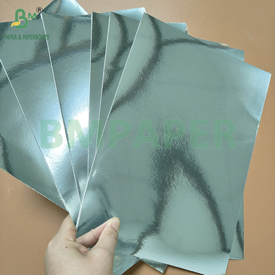 300gm 425gm PET Silver Coated Glossy Wrapping Paperboard Untuk Kotak Pasta Gigi