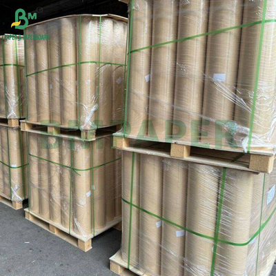 Virgin Wood Pulp 30GSM sampai 120GSM Kertas Pengelupasan Kraft Berkabut MG