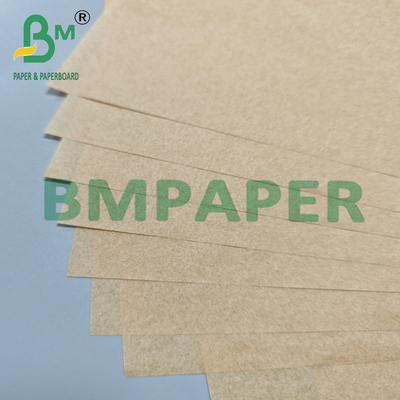 40 gr 60 gr Food Grade Brown Oilproof Wrapping Sheets Untuk Pengemasan Hadiah