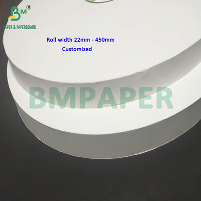 Pulp Kayu Food Grade 28g Custom Printed Straw Wrapper 32mm 35mm