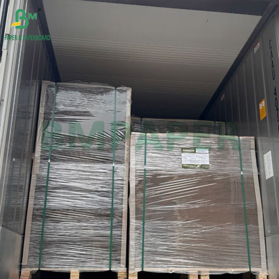 2mm 1250gsm Kardus abu-abu sisi ganda Daur Ulang Papan ramah lingkungan 80 X 120cm 93 X 130cm