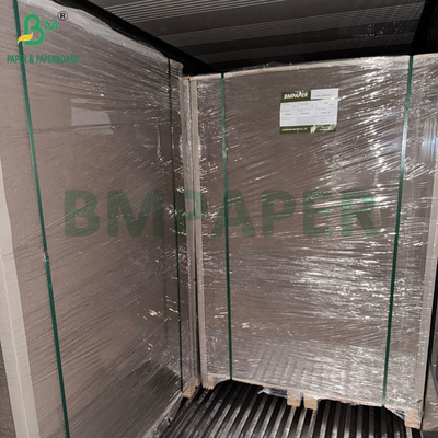 2mm 1250gsm Kardus abu-abu sisi ganda Daur Ulang Papan ramah lingkungan 80 X 120cm 93 X 130cm