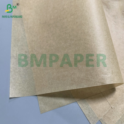 35gm 45gm Non- melekat Baking Brown Parchment Paper Oilproof Paper