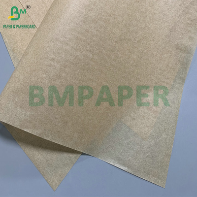 35gm 45gm Non- melekat Baking Brown Parchment Paper Oilproof Paper