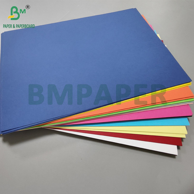 80gm 110gm Tidak dilapisi Warna Bristol Paper Board Untuk Kerajinan Tangan Sekolah 61 x 86cm