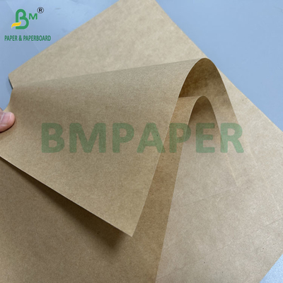 70 gram 80 gram Brown Color Kraft Paper Untuk Kantong Kemasan Makanan 700mm 800mm