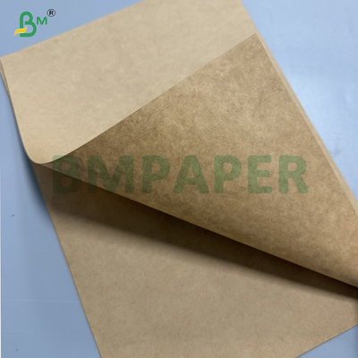 75g High Tensile Brown Kraft Paper Untuk Tali Kertas Bag Handle 400 - 1600mm Rolls