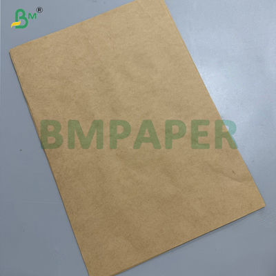 75g High Tensile Brown Kraft Paper Untuk Tali Kertas Bag Handle 400 - 1600mm Rolls