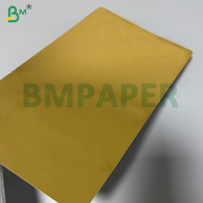 200g 250g Karton Metalik Emas 1 Sisi Dengan Belakang Putih 70 X 100cm