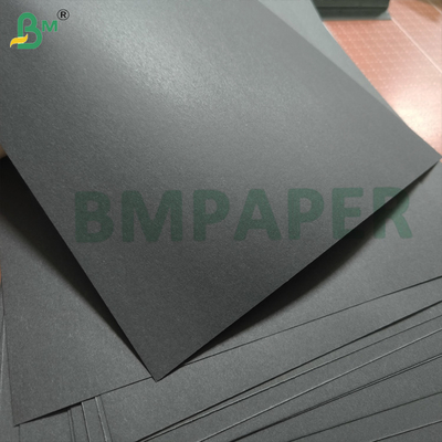Black Cover Card Stock 92lb 250gsm tebal berlapis hitam tanpa kertas