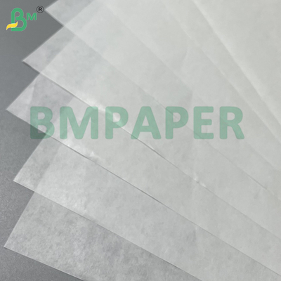 40g 50g 60g Fleksibilitas Tear - Waterproof White Vegetable Wrapping Paper untuk Food Grade Packaging
