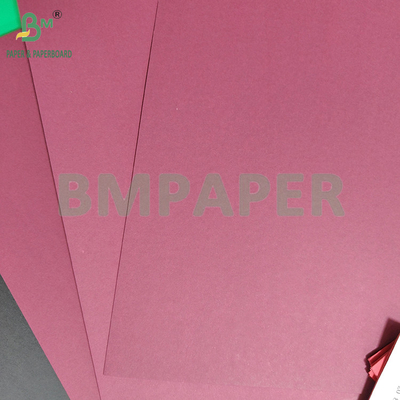 200 / 250 / 300gsm Burgundy Kraft Paper For Gift And Bouquet Packaging