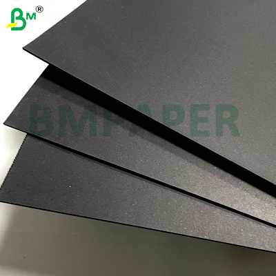 300g 400g Printability Fold Resistance Double-sided Black Cardboard Untuk Hardcover Buku Cover Kartu Nama