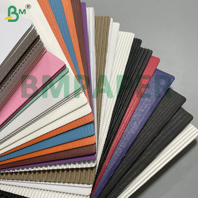 Struktur Bergelombang 1mm Warna Anti-Deformasi Kertas Bergelombang Untuk Kerajinan & DIY Logistik & Pengiriman