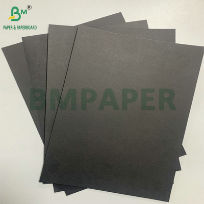 Good Strengh Heavyweight 350gsm 400gsm Kardus Hitam Untuk Kotak Hadiah