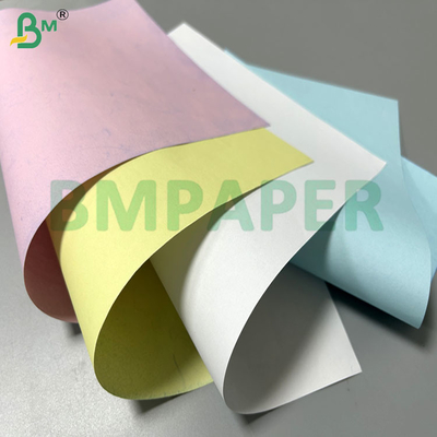 60gsm 70gsm 80gsm  8.5" x 14" White Pink Colored Carbonless Paper For Delivery receipt