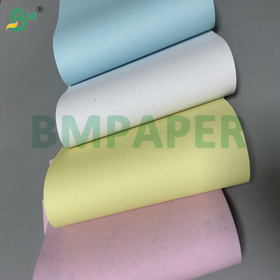 60gsm 70gsm 80gsm  8.5" x 14" White Pink Colored Carbonless Paper For Delivery receipt