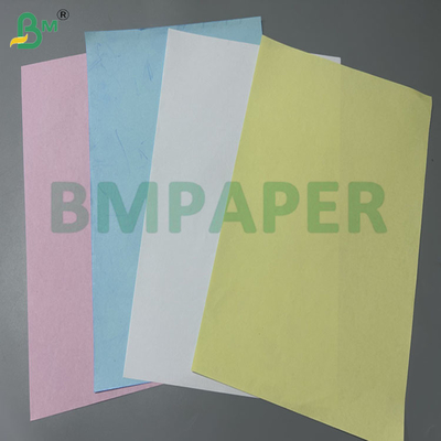 60gsm 70gsm 80gsm  8.5" x 14" White Pink Colored Carbonless Paper For Delivery receipt