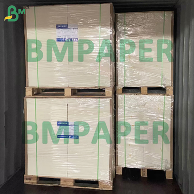 300g 350g Natural Smooth Uncoated SBS Paperboard Warna putih terang