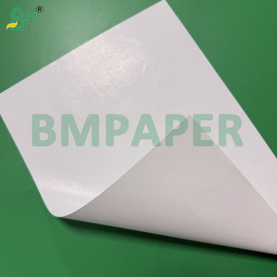65 - 80gsm Kertas putih tahan basah tinggi untuk wadah kemasan minuman Kertas label bir berlapis satu sisi