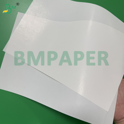 65 - 80gsm Kertas putih tahan basah tinggi untuk wadah kemasan minuman Kertas label bir berlapis satu sisi