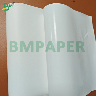 Gulungan Kertas Label Wet Strength Satu Sisi Glossy Satu Sisi Matte 75gsm