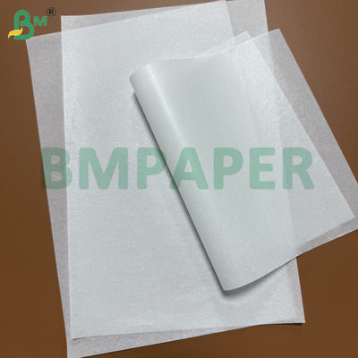 40gm Silikon Double-Sided Steamer Liner Paper Putih Memasak Lembar dipanjangkan