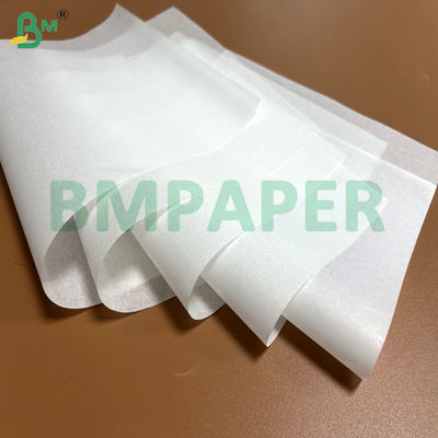 40gm 45gm Putih Grease Proof Wax Paper Untuk Baking Cookie 11 x 14 inci