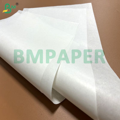 Kertas Pembungkus Kraft Lilin Virgin Putih 40gsm 45gsm Untuk Pengemasan Sandwich 18x18