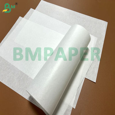 Kertas Pembungkus Kraft Lilin Virgin Putih 40gsm 45gsm Untuk Pengemasan Sandwich 18x18