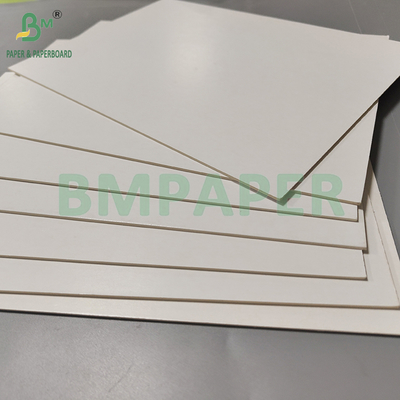 3mm Double sisi dilapisi High Stiffness White Board Paper untuk Billboard