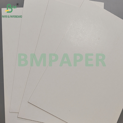3mm Double sisi dilapisi High Stiffness White Board Paper untuk Billboard