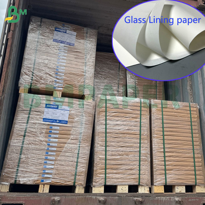 38gsm 40gsm Permukaan Lempeng Kaca Lempeng Kertas Untuk Melindungi Interleveling Kertas 2080mm