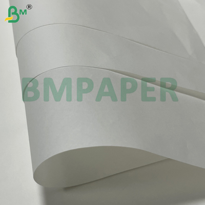 Kertas Kraft Putih Tinggi 50gsm Kekuatan Tinggi Tahan Kelembaban untuk Kantong Makanan