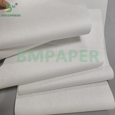 30gsm 35gsm White Uncoatd Wax Based Paper For Wrapping Fried Foods