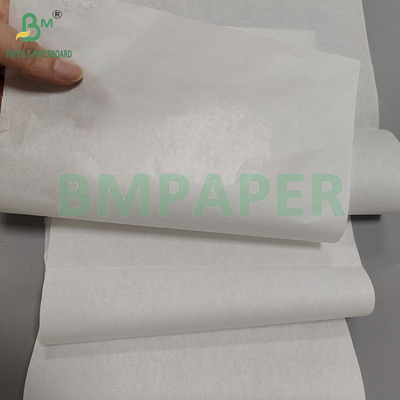 30gsm 35gsm White Uncoatd Wax Based Paper For Wrapping Fried Foods