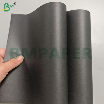 Gulungan Kertas Kraft Hitam Tahan Lama 80Gsm untuk Pembuatan Kantong Belanja