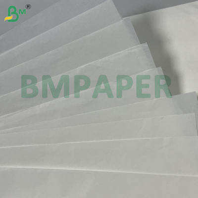 35gsm Putih FRecyclable Kemasan Makanan Berlemak Kemasan Hamburger Kertas Anti-Minyak Kit 7