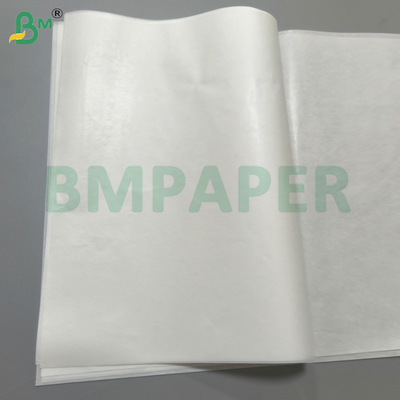 Semi Translucent Wax Paper 30g White Color For Candy Chocolate Caramel Wrapping
