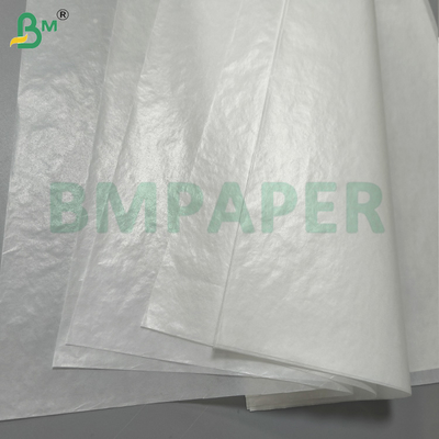 Semi Translucent Wax Paper 30g White Color For Candy Chocolate Caramel Wrapping