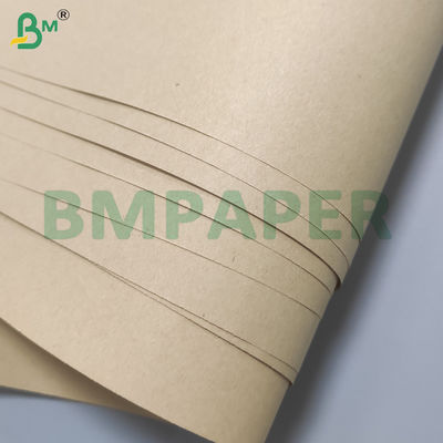 Lembaran Kertas Kraft Cokelat Kekuatan Tinggi Pulp Daur Ulang 60gsm 70gsm