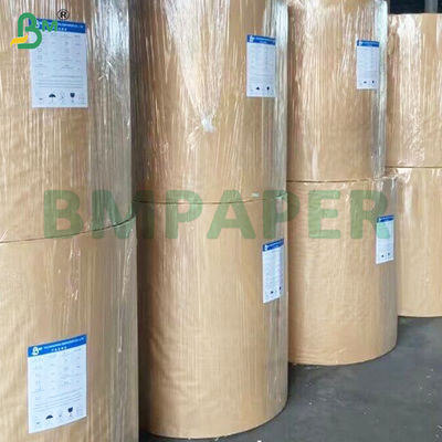 Lembaran Kertas Kraft Cokelat Kekuatan Tinggi Pulp Daur Ulang 60gsm 70gsm