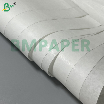 Kertas Kraft MG Gloss Satu Sisi Putih 35g 40g Dalam Gulungan 1100mm Untuk Pengemasan