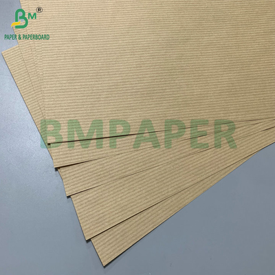 High Stiffness 50gsm 60gsm Brown Striped Kraft Paper Untuk Bunganya Kemasan
