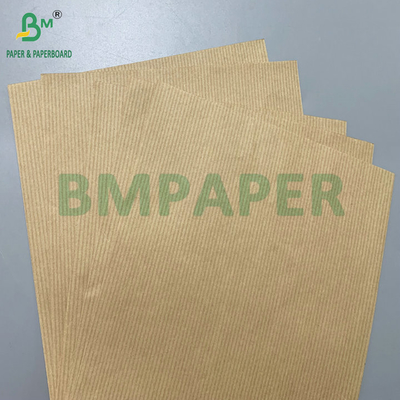 High Stiffness 50gsm 60gsm Brown Striped Kraft Paper Untuk Bunganya Kemasan