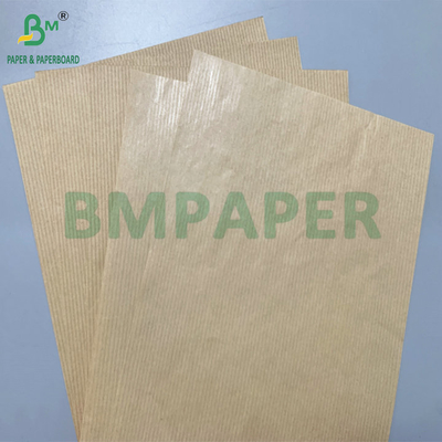 High Stiffness 50gsm 60gsm Brown Striped Kraft Paper Untuk Bunganya Kemasan