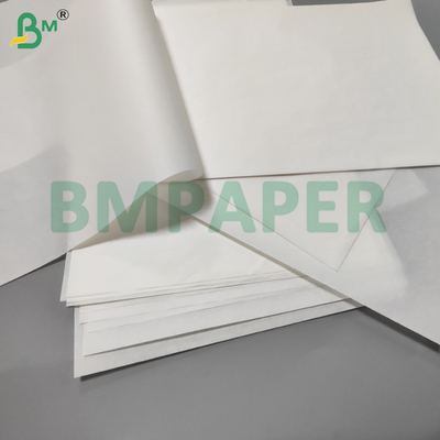35g 40g Kertas Greaseproof Putih Untuk Kit Pembungkus Makanan Cepat Saji 7 Tahan Minyak 1050mm
