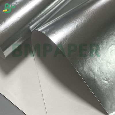 Food Garde Efisien Keamanan Panas 56gsm Perak Fast Food Aluminium Foil Paper